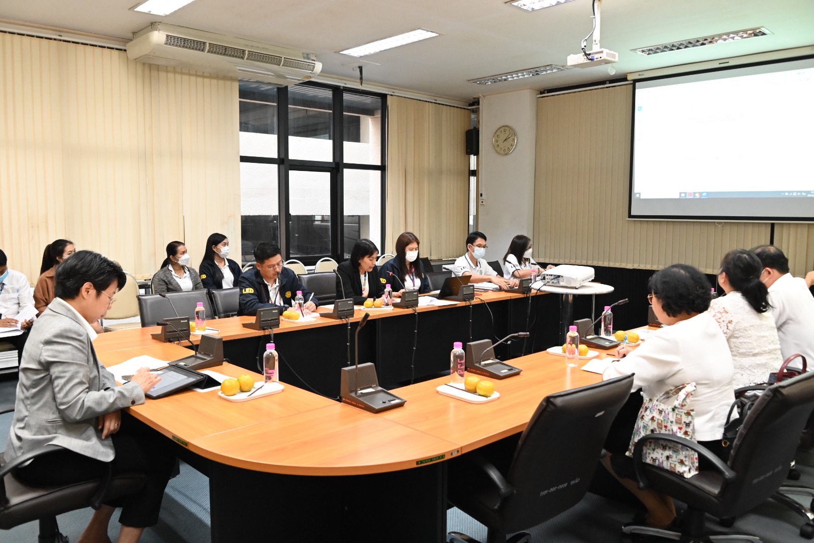 กรมบังคับคดีจัดประชุมติดตามความคืบหน้าการจัดมหกรรมการขายทอดตลาด  ประจำปีงบประมาณ 2567 